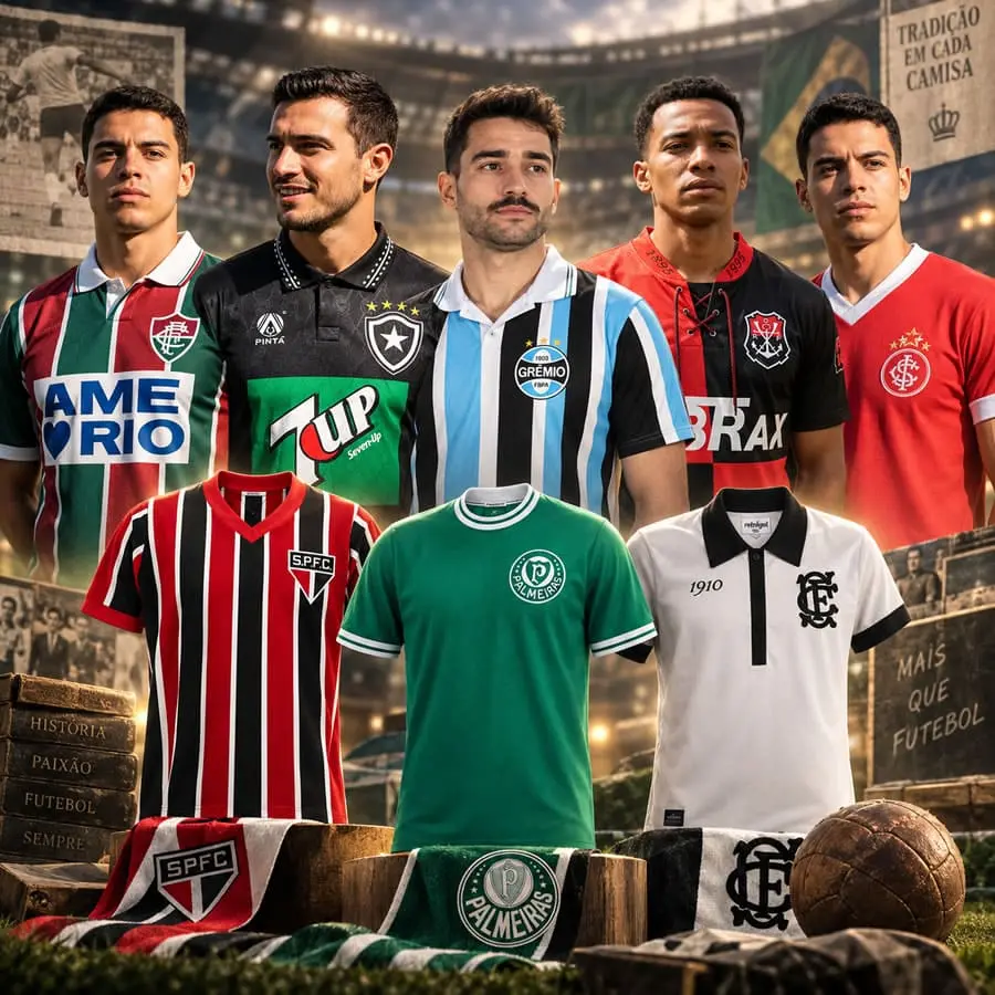 Camisas do seu Time do Coração