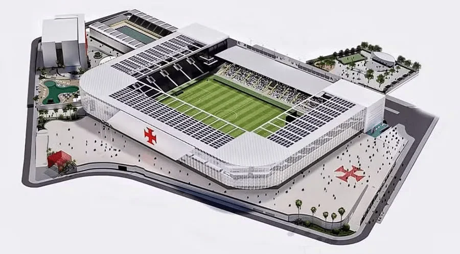 projeto oficial novo estádio vasco