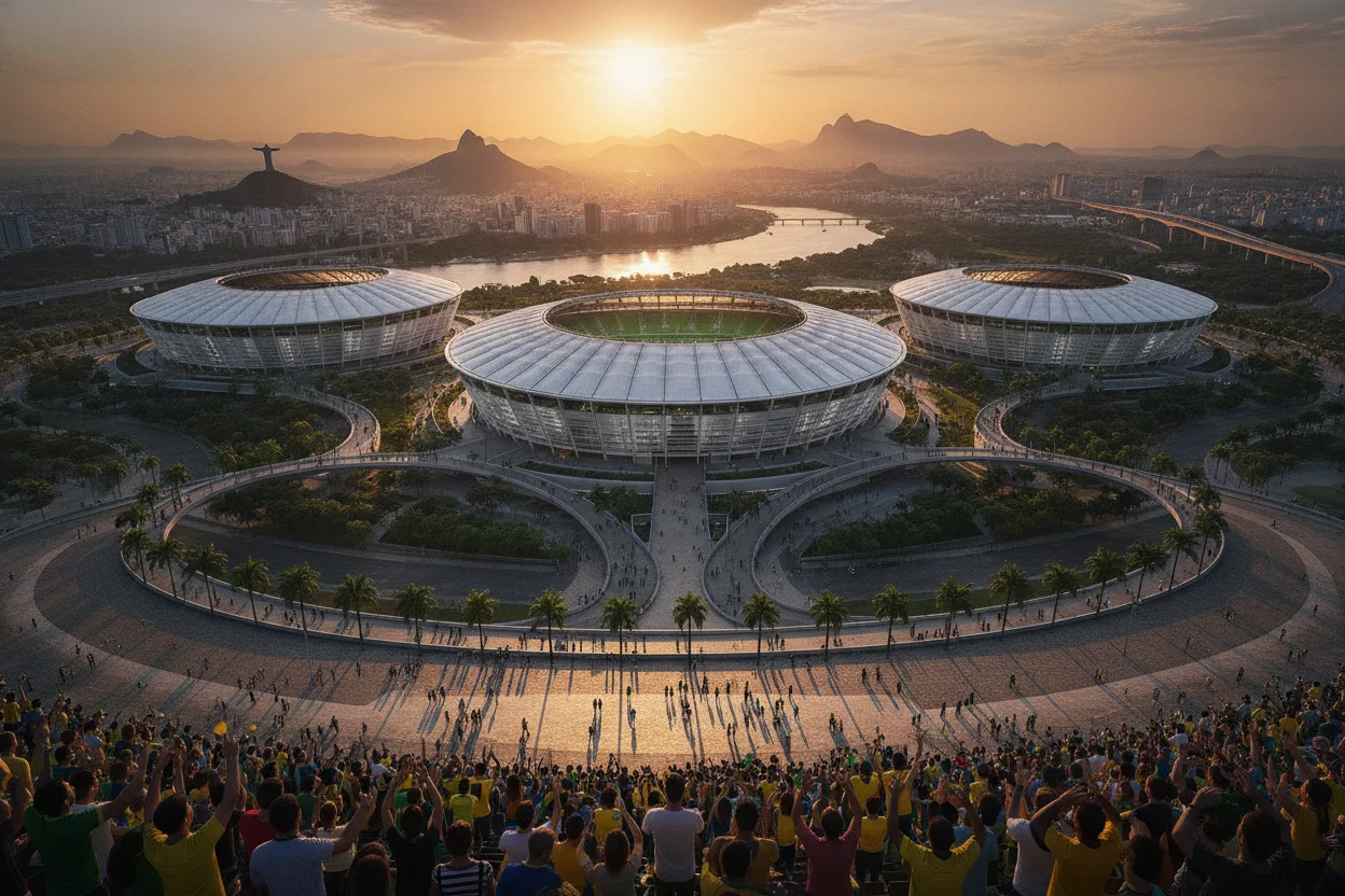 O cenário das arenas do Mundial no Brasil | Mundo dos Estádios O cenário das arenas do Mundial no Brasil